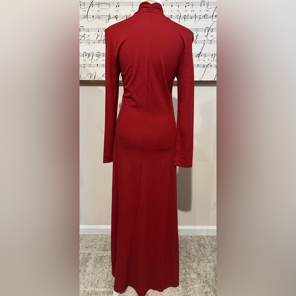 Soft Surroundings Lagia Maxi Dress. Red. Size XS - Picture 3 of 6